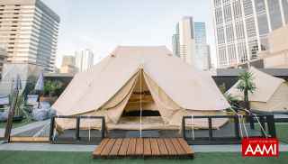 St Jeromes glamping tent