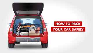 How to pack your car safely