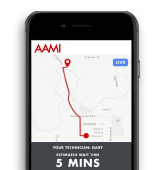 AAMI Free Roadside Assist Tracker