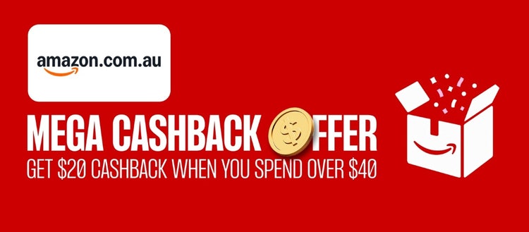 Amazon mega cashback offer. Get $20 cashback when you spend over $40