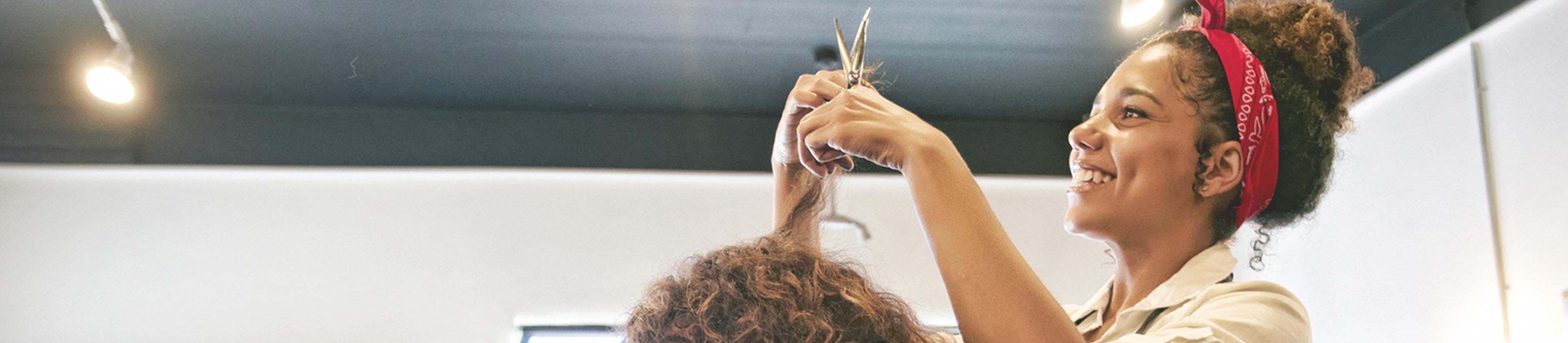 Hairdresser beauty