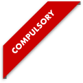 Compulsory sash