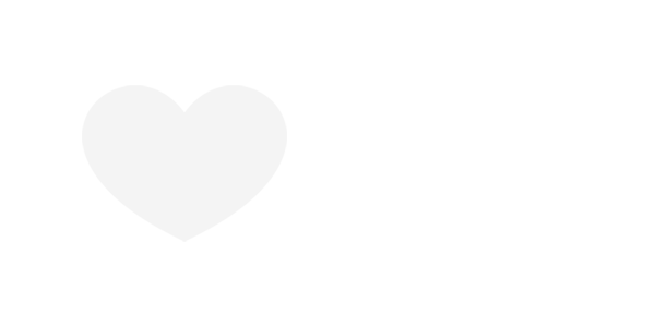 White love heart icon