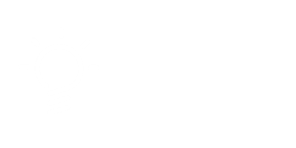 White lightbulb icon