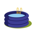 Inflatable pools