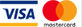 visa, mastercard logos